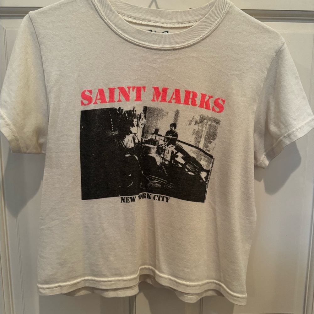 Saint Marks John Galt graphic tee